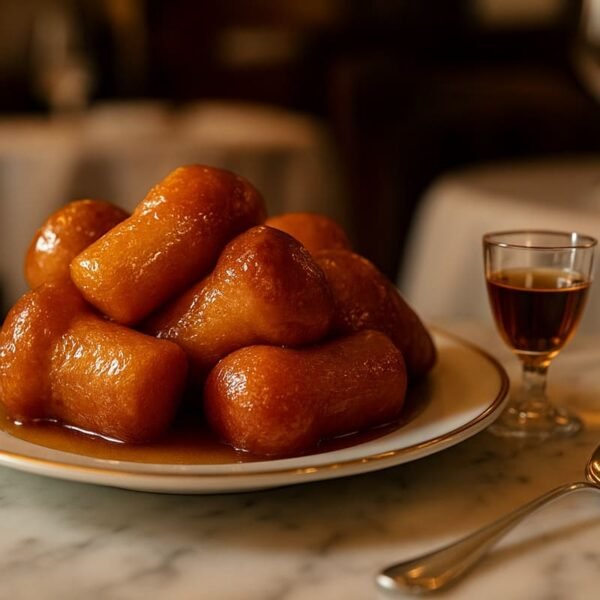 Babà al Rum Tradicional – O Clássico Italiano Embebido em Calda de Rum