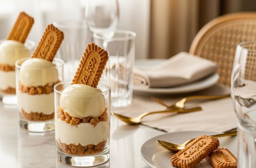 Torta Holandesa Desconstruída com Ganache de Chocolate Branco — Elegância e Sabor em Camadas