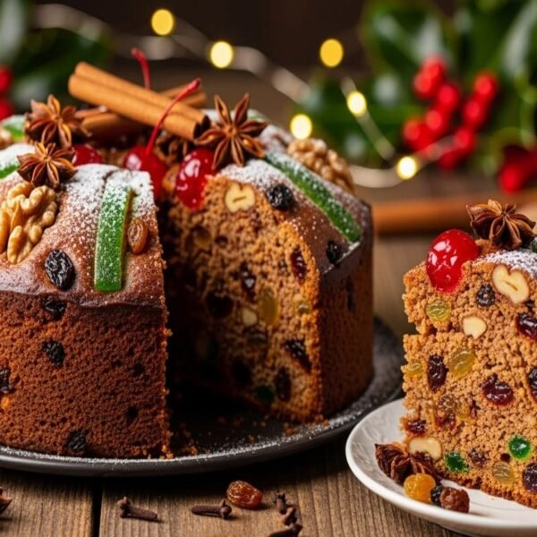 Bolo de Natal Clássico com Frutas e Especiarias – Receita Tradicional e Aromática
